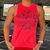 Regata Feminina Cavada Skull Bs Rosa Neon