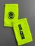 Munhequeira Bscross Verde Neon Caveira Pequena Preta