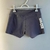 Short Feminino Curto Cueca Bs Cinza etiqueta Preta - comprar online