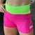 Short Feminino Curto C/ Contorno Bs Rosa com verde na internet