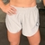 Short Fem Curto C/ Cos Bs Cinza, com short interno preto