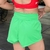 Short Fem Soltinho C/ Short Interno Bs Verde Bandeira - comprar online