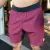Imagem do Short Masculino Tactel C/ Fend Bs Vinho