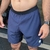 Short Masculino C/ Short Térmico Navy com Bolso Embutido