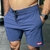 Bermuda Curta C/ Fendas Masculina Bs Marinho na internet