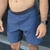 Short Masc Impermeável bolso com zíper cos duplo Azul - comprar online