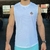 Regata Machão Masculina C/ Fita Refletiva Bs Branco Símbolo Vermelho com Branco Redondo - comprar online
