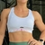 Top Feminino Alças com Regulador Branco detalhe vermelho - comprar online