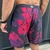 Short Masc Sublimado Skull Red Branco Skull na internet