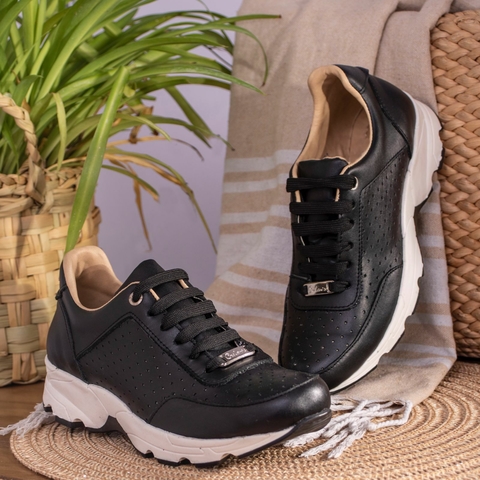 Sneaker Confort 798 Negro