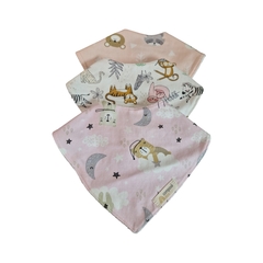 Imagen de Baberos Bandanas - Pack 3 Unidades Compose Kids