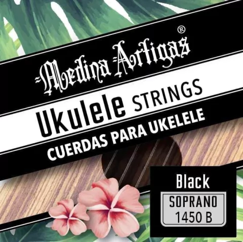 1450B ENCORDADO UKELELE MEDINA ARTIGAS BLACK