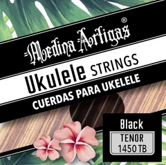 1450B ENCORDADO UKELELE MEDINA ARTIGAS BLACK en internet