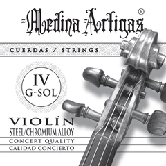 1814 4º CUERDA SUELTA VIOLÍN MEDINA ARTIGAS STEEL