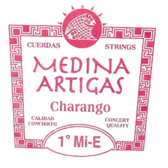 1231 1° CUERDA SUELTA CHARANGO MEDINA ARTIGAS NYLON BLACK