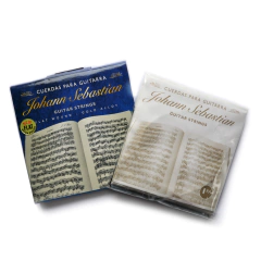 820 ENCORDADO JOHANN SEBASTIAN FLAT GUITARRA CLÁSICA ENTORCHADAS - comprar online