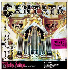 640-3ºG ENCORDADO CANTATA PLATEADO GUITARRA CLÁSICA CON 3º ESPECIAL TENSIÓN BAJA - Medina Artigas