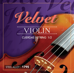 1795 ENCORDADO VELVET VIOLÍN 1/2 - comprar online