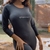 Catsuit largo gris