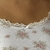 Imagen de Camisón Musculosa de Algodón - Blanco con Estampa Floral