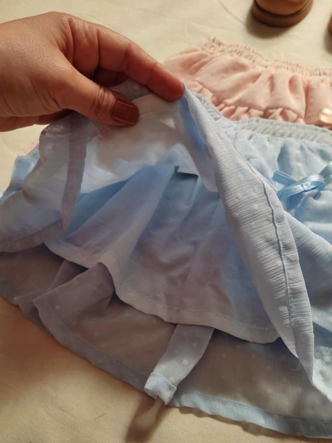 Falda ANGELICA celeste •niña•