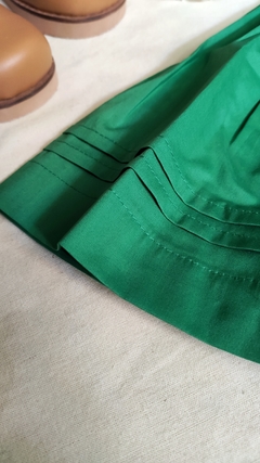 Vestido IDELMA verde •beba• - Donora Kids