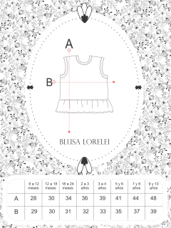 Blusa LORELEI rosa •beba• - tienda online