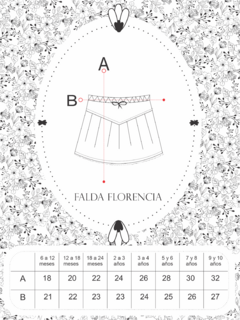 Falda FLORENCIA •beba• en internet