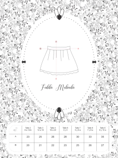 Falda MELINDA •Beba• - comprar online