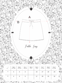 Falda tejida SUSY invierno - Donora Kids