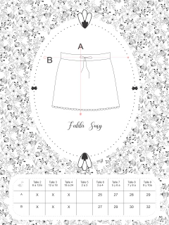 Falda tejida SUSY invierno - Donora Kids