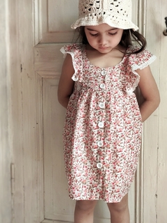 Vestido DELICIA (rojo) •niña• - comprar online