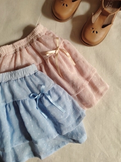 Falda ANGELICA rosa •niña• - Donora Kids