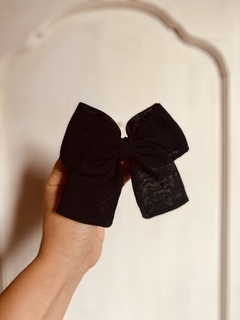 Pinza moño mediano LINDA negro - comprar online