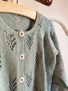 Saco NINA de algodón aqua •niña• en internet