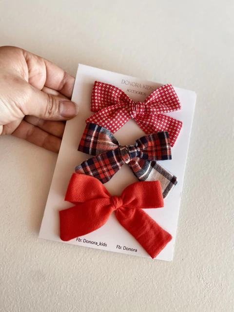 Set x 3 colitas moños - comprar online