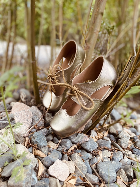 Zapato MARIA platino