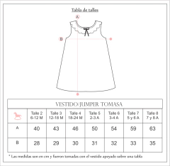 Imagen de Vestido/Jumper TOMASA •beba•