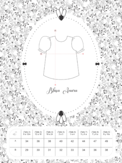 Blusa CAROLA rosa •beba - Donora Kids