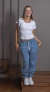 JOGGER DE JEANS BLA