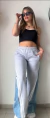 PALAZO COMBINADO DE JEANS SALE - Avellaneda Mayoristas