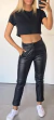 PANTALON ENGOMADO PINZADO YAN/BM - tienda online