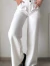 PALAZO SASTRERO DE CREP CON LUREX YAN/BM/LUZ - comprar online