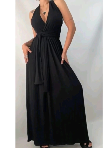 VESTIDO LARGO DE MODAL REI - comprar online