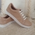 Zapatilla Stan Baja Stalla&co Cuero Reptil Nude