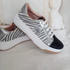 Zapatilla Stalla&co Cebra/plata/negro/Estrella Art. 2600