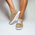 Zapatilla Stan Baja Stalla&co Texas Beige/ Estrella - Stalla & co
