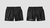 SHORT DE BAÑO BASTARD BICH NEGRO