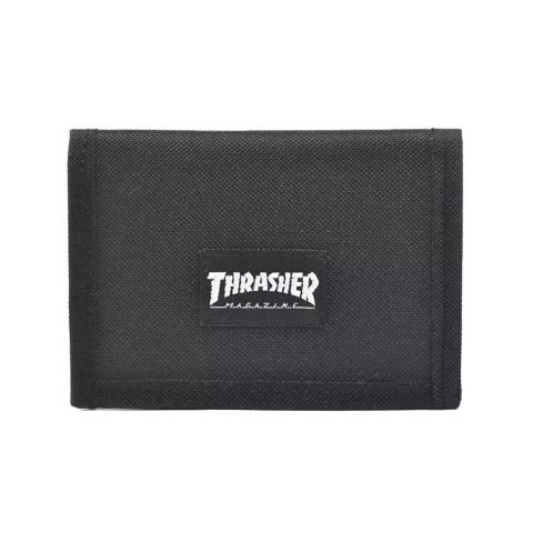 BILLETERA THRASHER VELCRO NEGRO