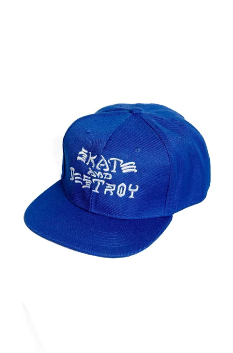 GORRA THRASHER BORDADO SAD AZUL FRANCIA
